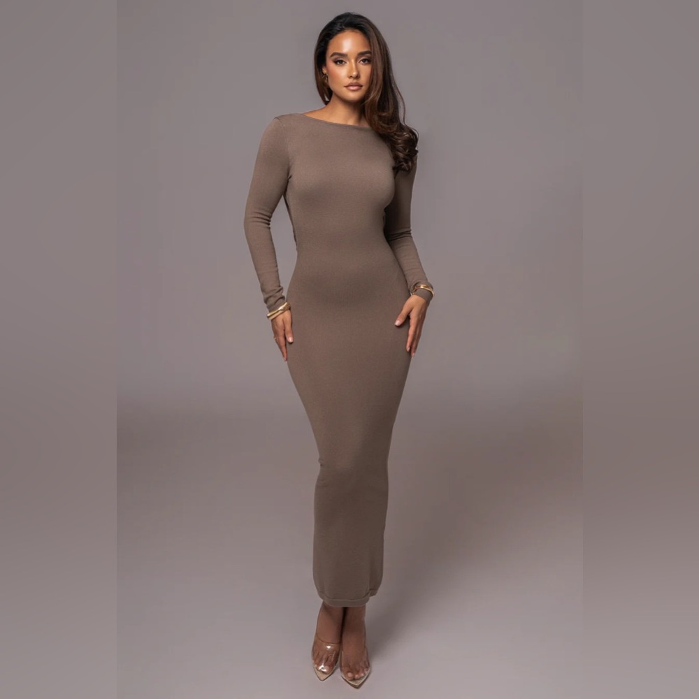 Olive green JLUXLABEL dress. Brand new with tags